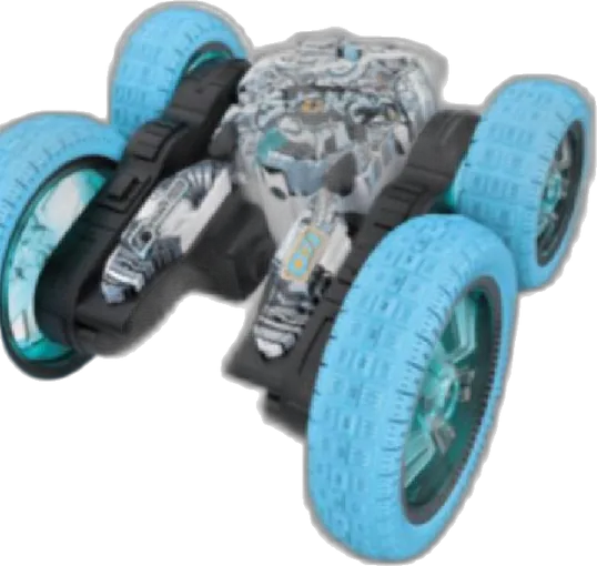 Spinning stunt car, UV printed (DW06A)