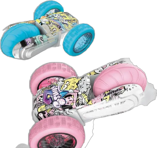 Double-sided rolling stunt tri-cycle, UV printed (SL03)